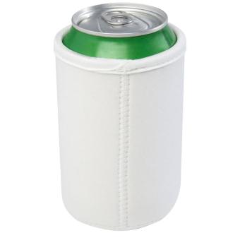Vrie recycled neoprene can sleeve holder White