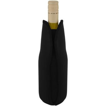 Noun recycled neoprene wine sleeve holder Black