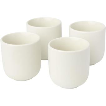Male 4-piece 90 ml espresso cup White