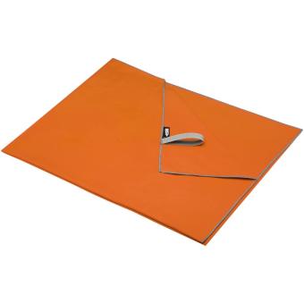 Pieter ultraleichtes und schnell trocknendes GRS Handtuch 100 × 180 cm Orange