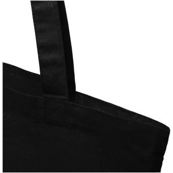 Carolina 100 g/m² Baumwoll Tragetasche 7L Schwarz