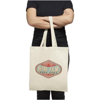 Carolina 100 g/m² Baumwoll Tragetasche 7L Weiß