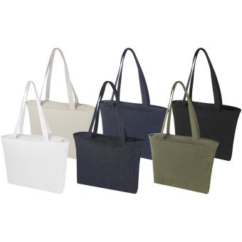 Weekender 500 g/m² Aware™ recycled tote bag Navy