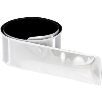 RFX™ Johan 38 cm reflektierendes Sicherheits-Schnapparmband Weiß