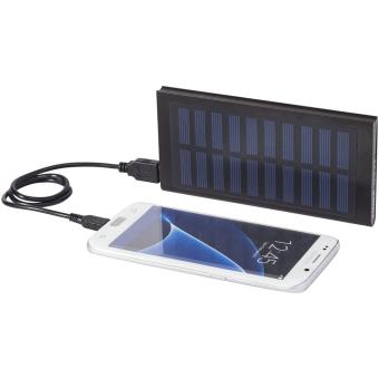 Stellar 8000 mAh solar power bank Black