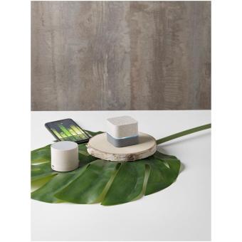 Kikai Bluetooth®-Lautsprecher aus Weizenstroh Beige