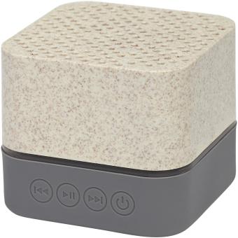 Aira Bluetooth®-Lautsprecher aus Weizenstroh Beige