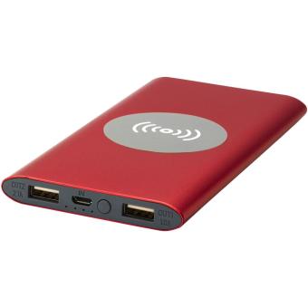 Juice 8000mAh wireless power bank Red