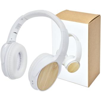 Athos bamboo Bluetooth® headphones with microphone Fawn