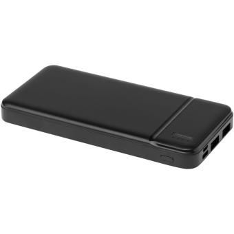 Loop 10.000 mAh recycled plastic power bank Black