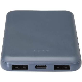 Asama 5000 mAh Type-C recycled plastic power bank Blue