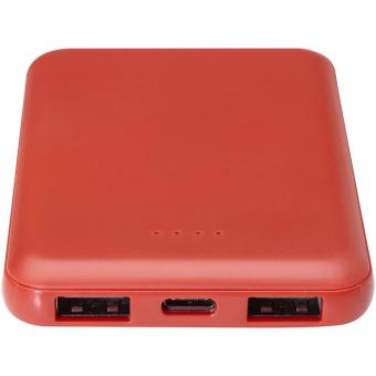 Asama 5000 mAh Typ-C Powerbank aus recyceltem Kunststoff Ziegelstein