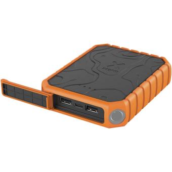 Xtorm XR201 Xtreme 10.000 mAh 20W QC3.0 waterproof rugged power bank with torch Black/gold