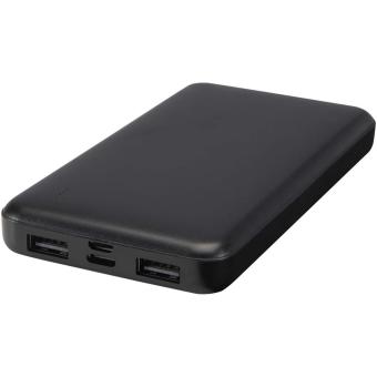 Intan 10 W 10.000 mAh Powerbank aus recyceltem Kunststoff Schwarz