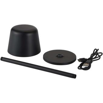 Alya rechargeable dimmable table lamp with 3 light modes Black