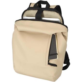 Resi Plus 15" GRS recycled anti-theft backpack 18L Oatmeal