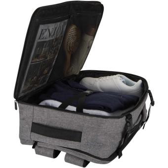 Libra 17" GRS recycled carry-on backpack 25L Heather smoke