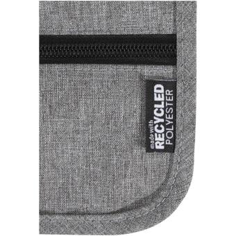 Ross GRS recycled smart travel pouch Heathergrey