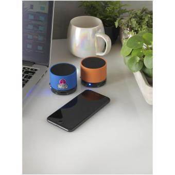 Duck Zylinder Bluetooth® Lautsprecher mit gummierter Oberfläche Schwarz
