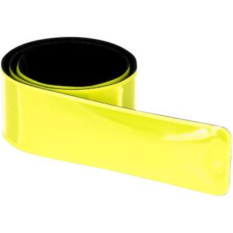 RFX™ 44 cm reflective PVC slap wrap Neon yellow