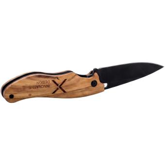SCX.design T33 foldable olive wood knife Timber