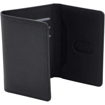 SCX.design A15 card wallet with integrated tracker Black