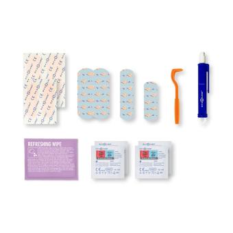 MyKit Zecken Set Transparent blau