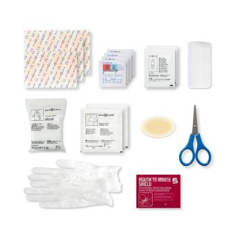mykit, first aid, kit Blau