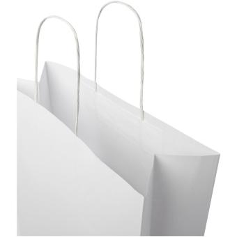 Kraft 120 g/m2 paper bag with twisted handles - XX large White