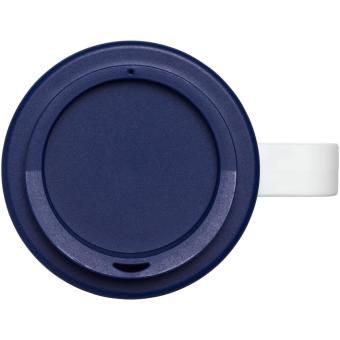 Americano® Grande 350 ml insulated mug White/blue
