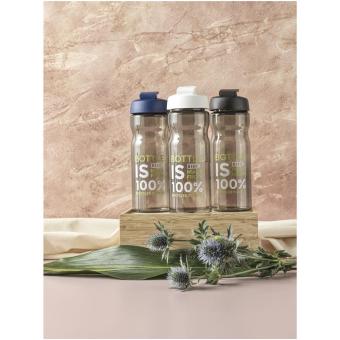 H2O Active® Eco POP Base 650 ml Sportflasche mit Klappdeckel Beige/blau