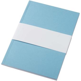 Novella Austen A5 recycled soft cover notebook - 50 sheets Aztec blue