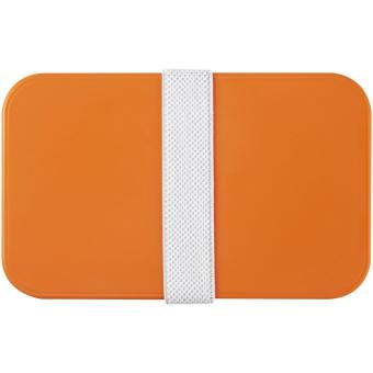 MIYO Doppel-Lunchbox Orange/weiß