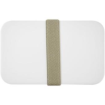MIYO double layer lunch box White/grey
