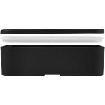 MIYO POP 700 ml single layer lunch box Black