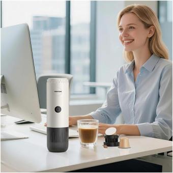 Prixton Roma portable coffee maker Cream