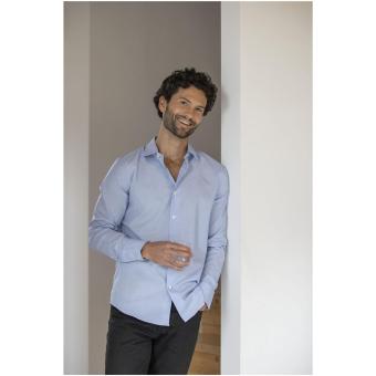 Cuprite Langarm Shirt aus GOTS-zertifizierter Bio-Baumwolle für Herren, hellblau Hellblau | XS
