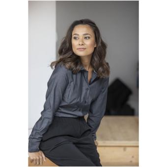 Cuprite long sleeve women's organic shirt, light blue Light blue | XS