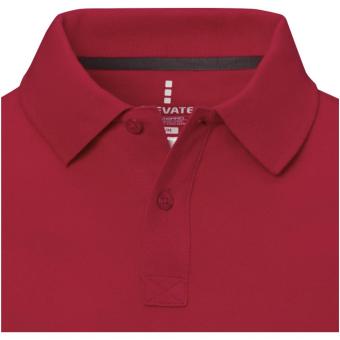 Calgary short sleeve men's polo, red Red | XS