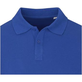 Calgary 180 g/m2 long sleeve men's polo, aztec blue Aztec blue | XS