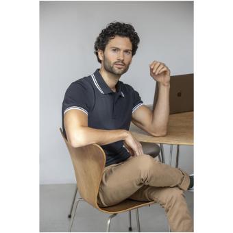 Amarago Polo mit abgesetztem Rand für Herren, Navy Navy | L