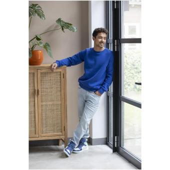 Zenon Herrenpullover mit Rundhalsausschnitt, Blau Blau | XS