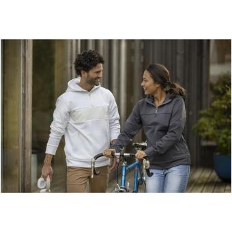 Sayan Kapuzenpullover mit halbem Reißverschluss für Herren, grau Grau | XS