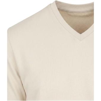 Balfour 200 g/m² short sleeve v-neck unisex OCS organic t-shirt, sandstone Sandstone | M