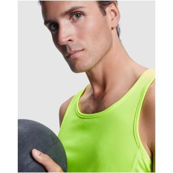 Andre 140 g/m² men's sports vest, fluor orange Fluor orange | L