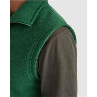 Bellagio unisex fleece bodywarmer, dark green Dark green | L