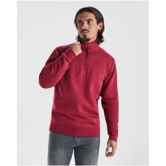 Aneto 280 g/m2 quarter zip sweater, cardinalred Cardinalred | XS