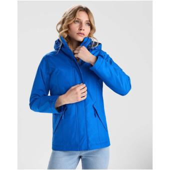 America women's padded parka jacket, dark lead Dark lead | L