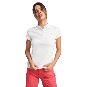Prince organic cotton short sleeve women's polo, dark green Dark green | L
