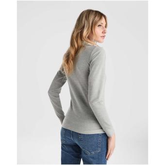 Estrella 220 g/m² long sleeve women's polo, apple green Apple green | L